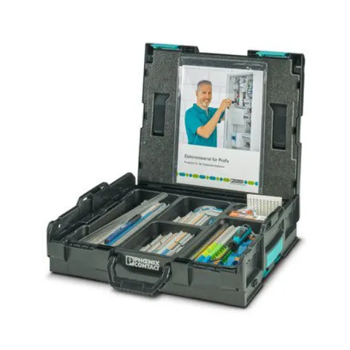 Phoenix Contact CASE PTI INSTA L-BOXX DE Series Starter Kit for Use with Installation Terminal Blocks - 1185519 product image
