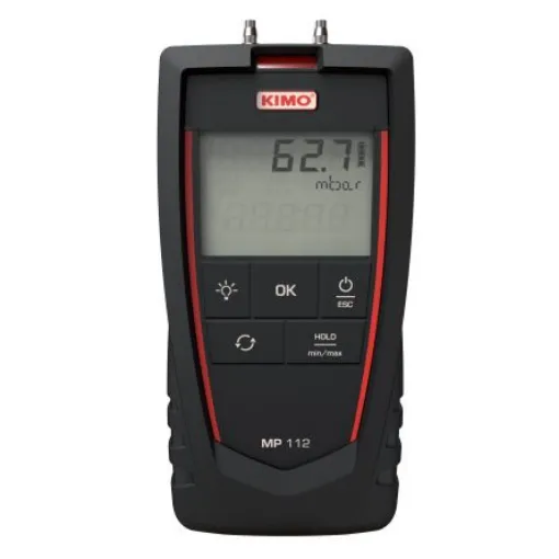 KIMO Differential Manometer With 2 Pressure Port/s, Max Pressure Measurement 2000mbar - MP 112 S product image