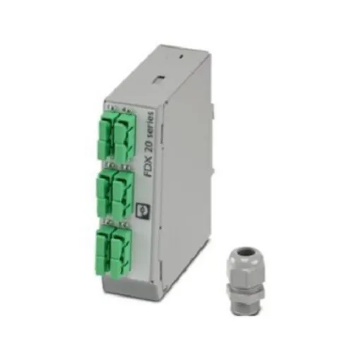 Phoenix Contact 3 Port SC Single Mode Duplex Fibre Optic Patch Panel - 1684801 product image