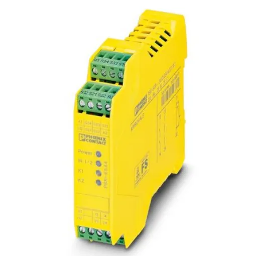 Phoenix Contact PSRclassic PSR-SPP Emergency Stop Safety Relay, 24V dc, Dual-Channel, 2 Safety Contacts - 2963938 product image