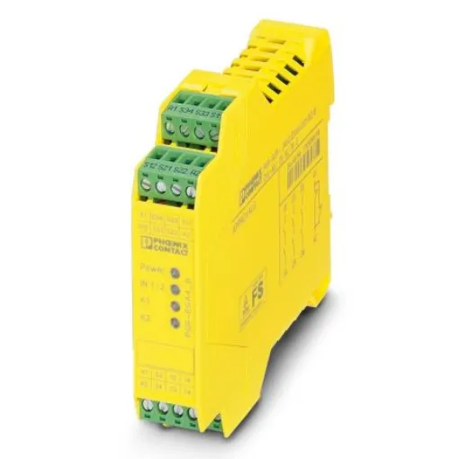 Phoenix Contact PSRclassic PSR-SPP Emergency Stop Safety Relay, 24V dc, Dual-Channel, 3 Safety Contacts - 2963941 product image