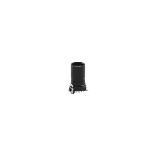 ERNI Circular Connector, 4 Contacts, Surface Mount, M12 Connector, Plug, Male - 494518 / 494518-E product image