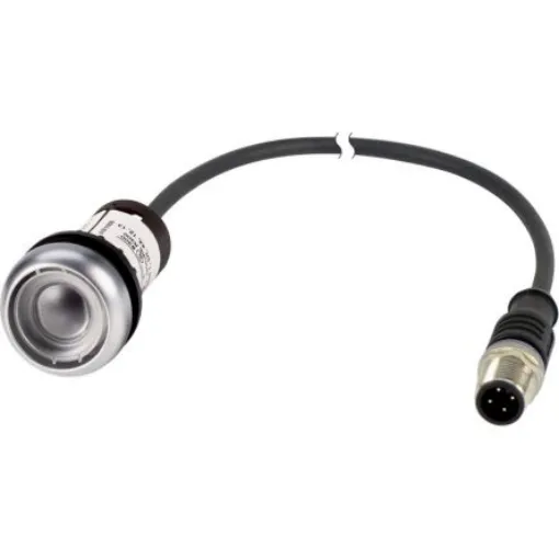 Eaton C22 Series Push Button Switch, Maintained, Cable Mount, 22.5mm Cutout, 1 N/C, IP67, IP69K - 185687 C22-DR-X-K01-P1 product image