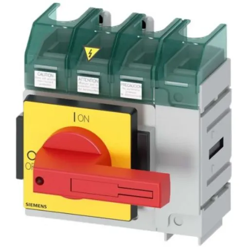 Siemens Switch Disconnector, 3 Pole, 160A Max Current, 160A Fuse Current - 3LD5800-0TL13 product image