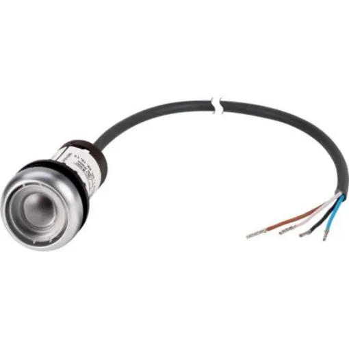 Eaton C22 Series Push Button Switch, Maintained, Cable Mount, 22.5mm Cutout, 2 N/C, IP67, IP69K - 185612 C22-DR-X-K02-P62 product image