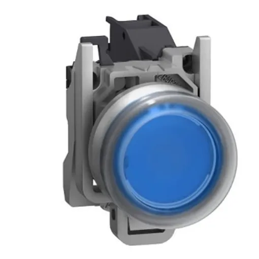 Schneider Electric XB4BP61 Series Push Button Switch, Push to Make, Fixed, IP66 - XB4BP61GEX product image