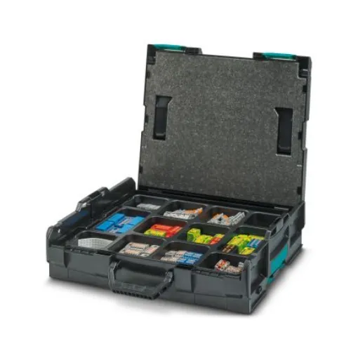 Phoenix Contact CASE PTFIX L-BOXX DE Series PTFIX Starter Set for Use with Feed Through Terminal Blocks - 1092040 product image
