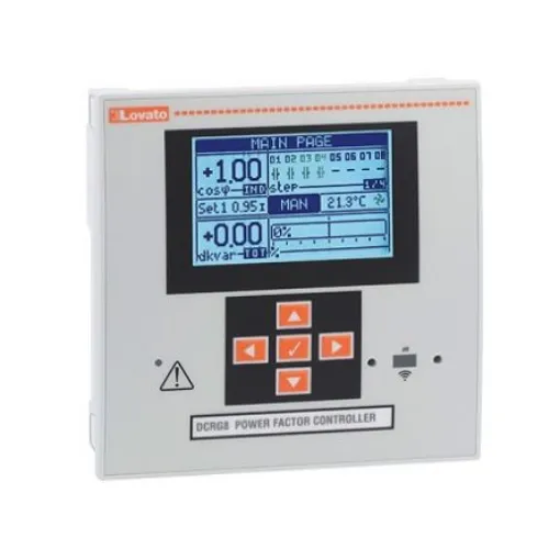 Lovato Current, Temperature, Voltage Monitoring Relay, 3, 3+N Phase, 7PST-NO, SPDT - DCRG8 product image