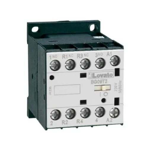 Lovato BG BG Contactor, 24 V ac Coil, 4-Pole, 20 A, 22 kW, 2NO and 2 NC - 11BG09T2A024 product image