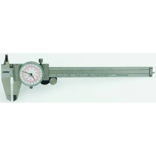 RS PRO 150mm, 6in Dial Caliper 0.02 mm Resolution, Imperial, Metric - 2489168 product image