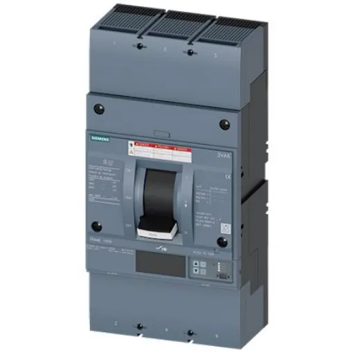Siemens, SENTRON MCCB Molded Case Circuit Breaker 3P 800A, Breaking Capacity 65 kA, Fixed Mount - 3VA6580-6JT36-0AA0 product image