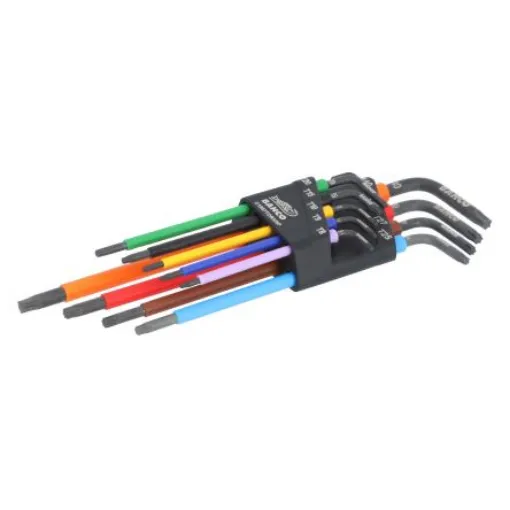 Bahco 9-Piece Torx Key Set, L Shape, Long Arm - C1997TORX/9P product image