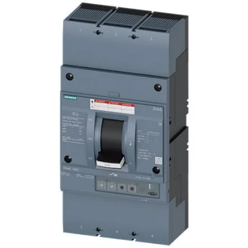 Siemens, SENTRON MCCB Molded Case Circuit Breaker 3P 800A, Breaking Capacity 65 kA, Fixed Mount - 3VA6580-6HM36-2AA0 product image