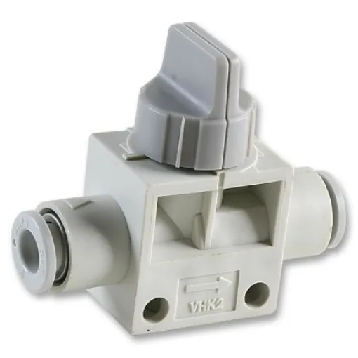 SMC Knob Manual Control Pneumatic Manual Control Valve VHK-A Series, R 1/2, R 1/2in, III B - VHK2A-04S-04SL product image