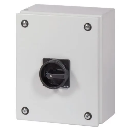 Eaton, 3P 3 Position 90° Rotary Cam Switch, 690V (Volts), 32A, Rotary Actuator - 197467 T3-3-8901/SE2/SVB-SW product image