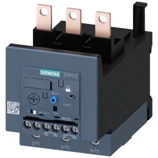 Siemens SIRIUS 3RU2 Thermal Overload Relay 1NC/1NO, 63 A F.L.C, 3 A Contact Rating, 55 kW, 3P, SIRIUS - 3RU21464JD1 product image