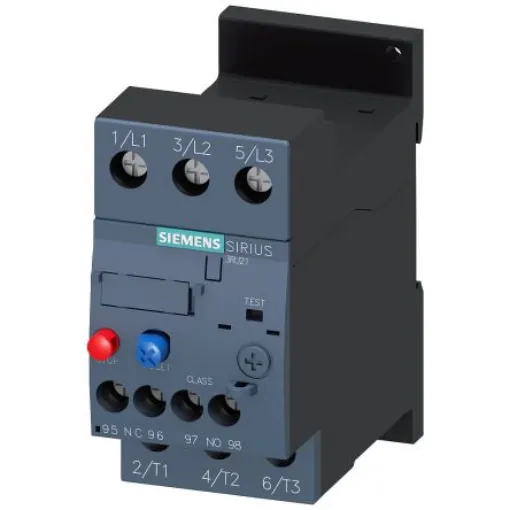 Siemens SIRIUS 3RU2 Thermal Overload Relay 1NC/1NO, 90 A F.L.C, 3 A Contact Rating, 75 kW, 3P, SIRIUS - 3RU21464LD0 product image
