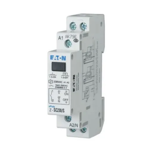 Eaton DIN Rail Impulse Relay, 240V ac Coil, 16A Switching Current, 2NO/1NC - 265326 Z-SC240/2S1O product image