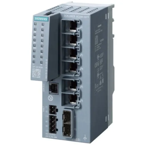 Siemens Managed 9 Port Network Switch - 6AG12062BS007AC2 product image
