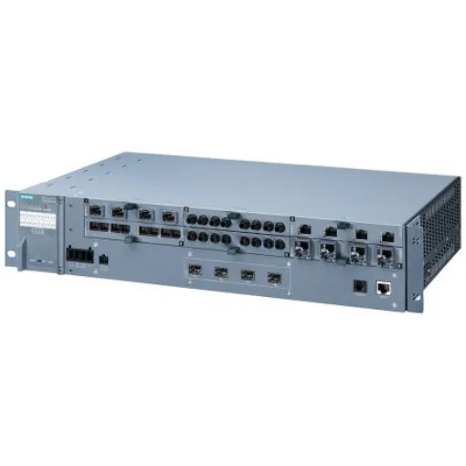 Siemens Managed 12 Port Ethernet Switch With PoE - 6GK55280AA002AR2 product image