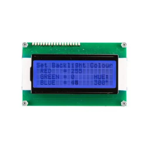 Midas MD42005C6W-FPTLRGB LCD LCD Display, 4 Rows by 20 Characters product image
