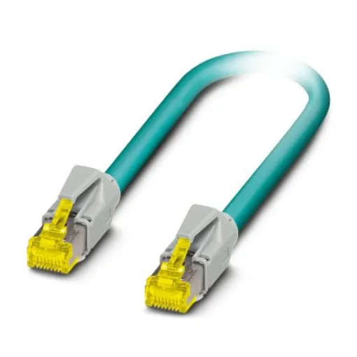 Phoenix Contact, 1m Cat6a, Blue RJ45 to Male RJ45, Terminated - 1418866 product image