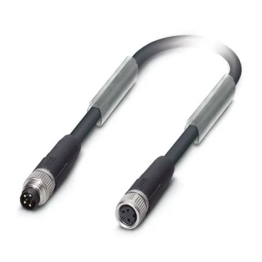 Phoenix Contact Straight Male M8 to Female M8 Bus Cable, 5m - 1543362 product image
