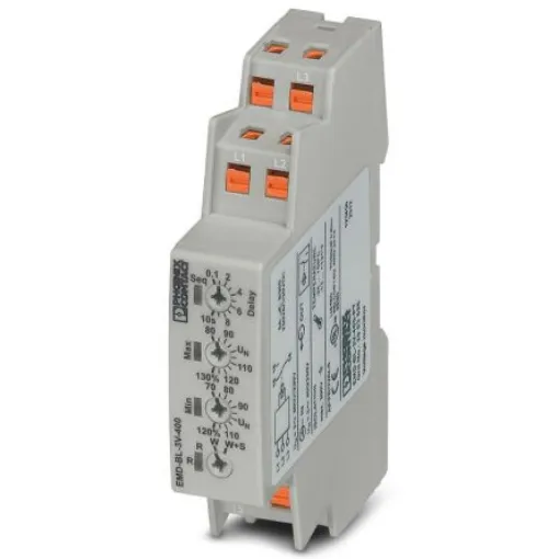 Phoenix Contact Voltage Monitoring Relay, 3 Phase, SPDT - 2903526 product image