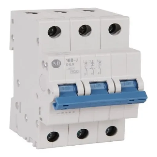 Allen Bradley MCB, 3P, 6A Curve C - 188-J3C060 product image