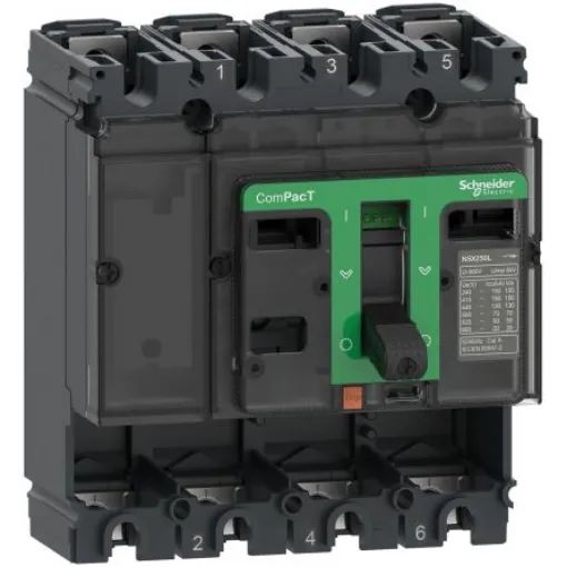 Schneider Electric, ComPacT NSX MCCB 4P 160A, Fixed Mount - C16F4 product image