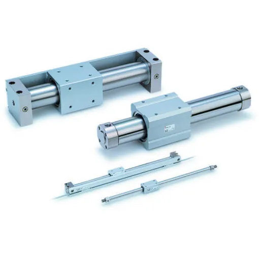 SMC Double Acting Rodless Pneumatic Cylinder 500mm Stroke, 15mm Bore - CY3B15-500 product image