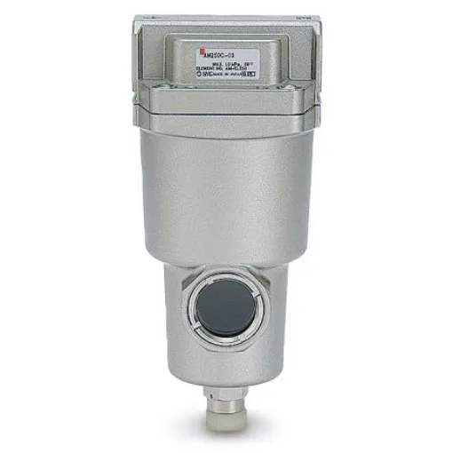 SMC 500 l/min G 3/8 Pneumatic Separator, 0.01µm filtration, 0.5bar to 10 bar - AMD250C-F03-T product image