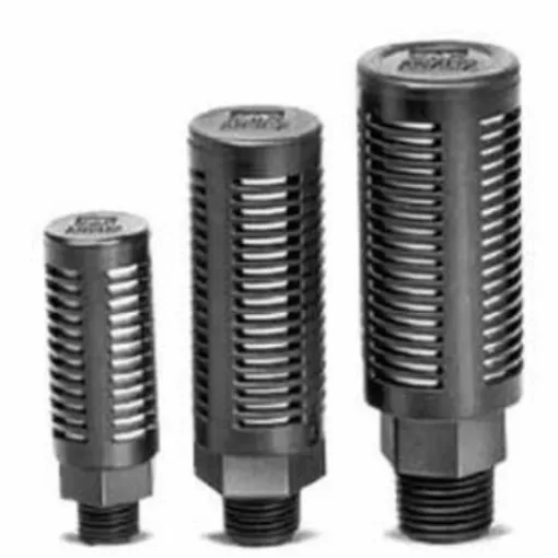SMC AN PBT 10bar Pneumatic Silencer, Threaded, R 1/2 - AN402-04 product image