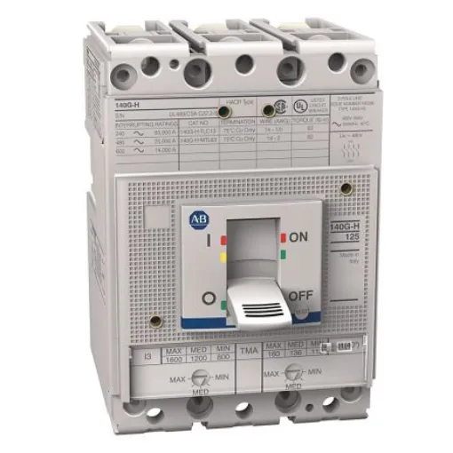 Allen Bradley MCCB Molded Case Circuit Breaker 3P 160A - 140G-H2F3-D16 product image
