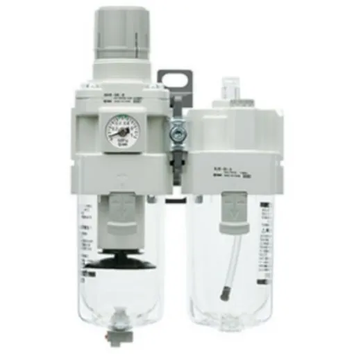 SMC AC Filter Regulator, 5µm, G 1/4, Auto, 10 bar - AC20A-F02CE-B product image