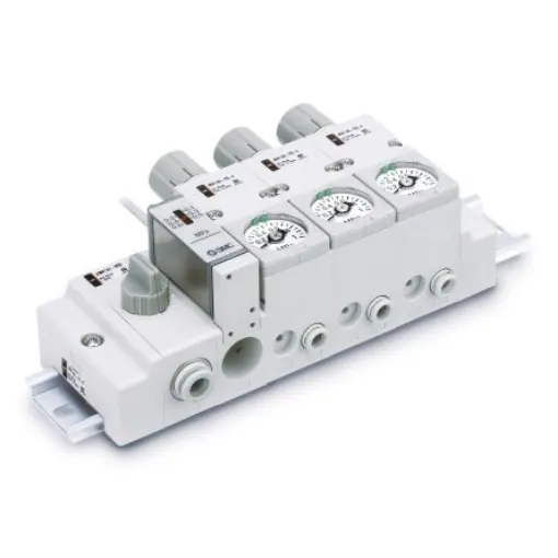 SMC 6 mm Tubing Pneumatic Regulator - 0.5bar to 8.5bar, 10bar max. input - ARM5SA-08 product image