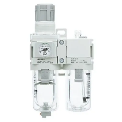 SMC G 1 FRL Assembly, None Drain, 5µm Filtration Size - AC60A-F10E-D product image