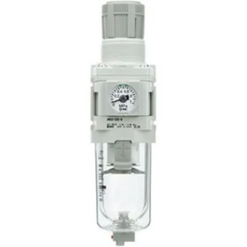 SMC AW-D Series Filter Regulator, 5µm, G 3/8, None, 10 bar - AW30K-F03E-D product image
