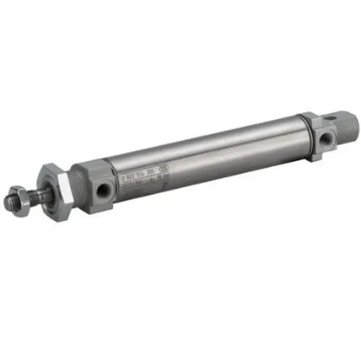 EMERSON – AVENTICS Pneumatic Piston Rod Cylinder - 16mm Bore, 100mm Stroke, MNI Series, Double Acting - 0822332205 product image