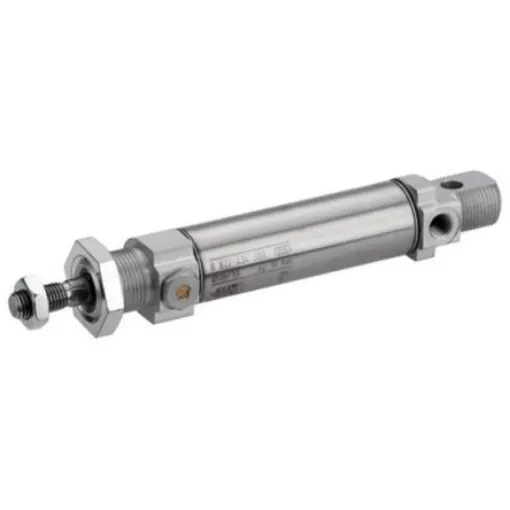 EMERSON – AVENTICS Pneumatic Piston Rod Cylinder - 20mm Bore, 25mm Stroke, MNI Series, Single Acting - 0822434302 product image