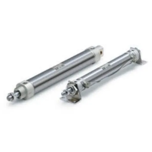 SMC Pneumatic Piston Rod Cylinder - 30mm Bore, 32mm Stroke, CM2-Z Series, Double Acting - CM2B32-30AZ product image