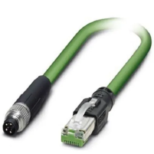 Phoenix Contact, 10m Cat5, Green M8 to Male RJ45 Male, Shielded Shielded, Terminated - 1407355 product image