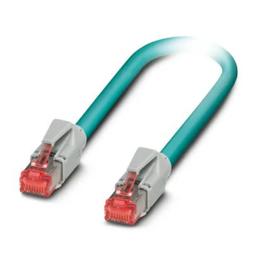 Phoenix Contact, 1m Cat5, Blue RJ45 to Male RJ45 Male, Shielded Shielded, Terminated - 1408950 product image