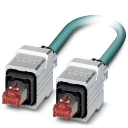 Phoenix Contact, 10m Cat5, Blue RJ45 to Male RJ45 Male, Shielded Shielded, Terminated - 1408963 product image