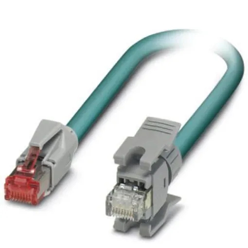 Phoenix Contact, 2.5m Cat5, Blue RJ45 to Male RJ45 Male, Shielded Shielded, Terminated - 1423084 product image