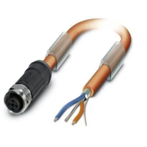 Phoenix Contact Straight Female M12 to Bus Cable, 2m - 1431212 product image