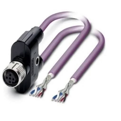 Phoenix Contact Straight Female M12 to Bus Cable, 10m - 1436149 product image