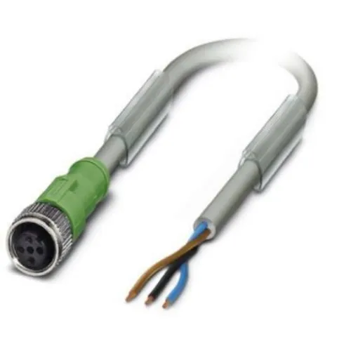 Phoenix Contact Straight Female M12 to Sensor Actuator Cable, 10m - 1456705 product image