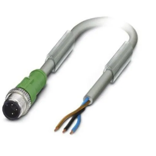 Phoenix Contact Straight Male M12 to Sensor Actuator Cable, 10m - 1456763 product image