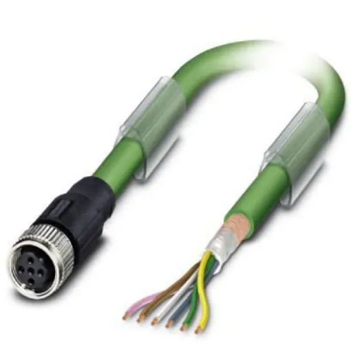 Phoenix Contact Straight Female M12 to Bus Cable, 10m - 1507133 product image